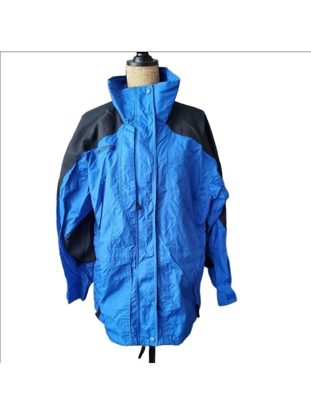 Columbia Sportswear Women's Winter Jacket Blue Black Medium